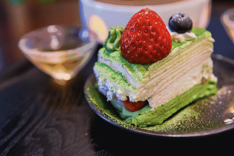 温州巷口日式庭院甜品屋!新出原谅色脏脏包,吃完脸都绿啦!