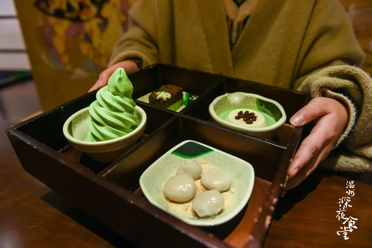 温州巷口日式庭院甜品屋!新出原谅色脏脏包,吃完脸都绿啦!