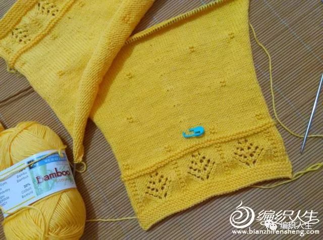 从上往下织宝宝带帽毛衣教程,婴儿分体套装开裆系扣春秋款