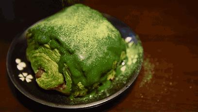 温州巷口日式庭院甜品屋!新出原谅色脏脏包,吃完脸都绿啦!
