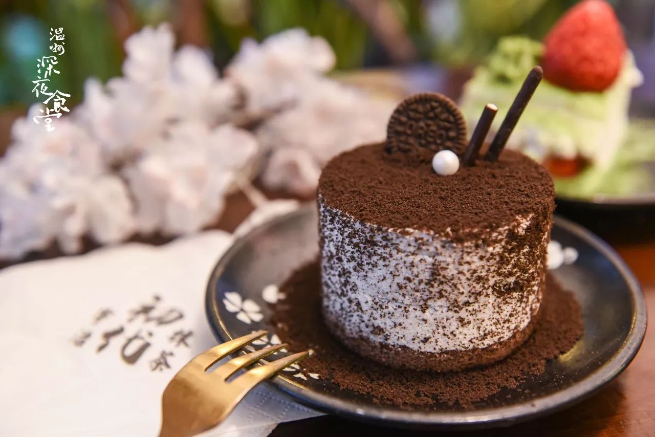 温州巷口日式庭院甜品屋!新出原谅色脏脏包,吃完脸都绿啦!