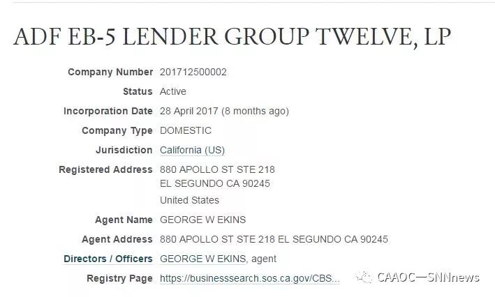 号称美国EB5最大公司ADF美国梦地址都是假的？亨瑞外联和中等移民中介面对质问集体失声