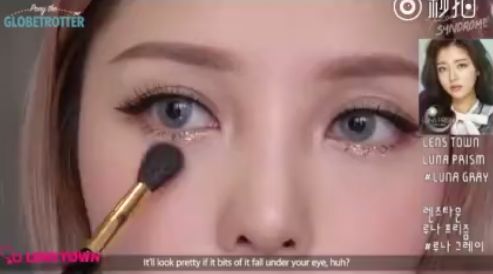 换美瞳=换张脸!韩国正在流行“银河系”彩片?