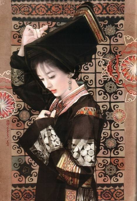 56个民族服饰图片大全,油管看中国56个民族传统服饰