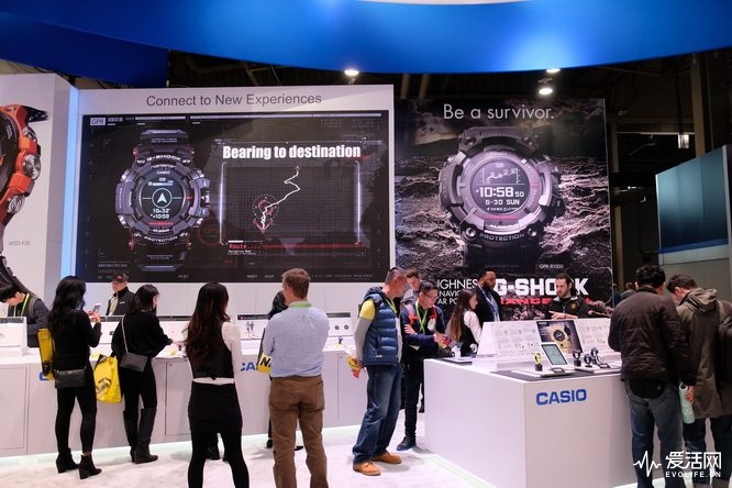 ces2018观展指南,gshockrangeman智能手表