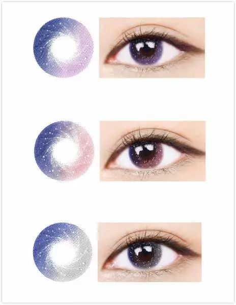 换美瞳=换张脸!韩国正在流行“银河系”彩片?