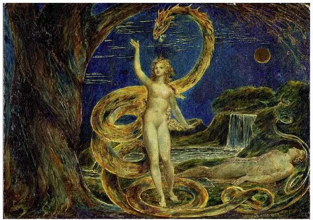 经典｜天才艺术家和妻子，一丝不挂地坐在院子里读《失乐园》