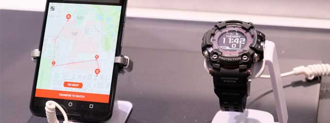 ces2018观展指南,gshockrangeman智能手表