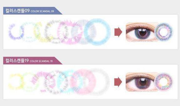 换美瞳=换张脸!韩国正在流行“银河系”彩片?