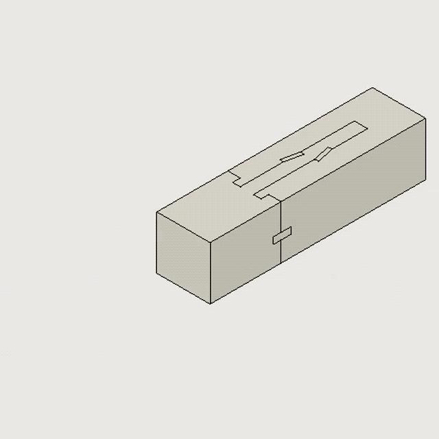 有关榫卯结构的小视频,全套榫卯结构gif动画