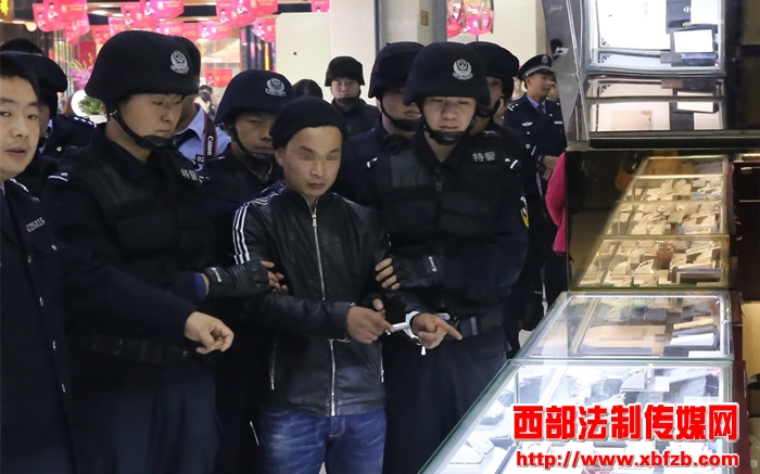 丹凤黄金盗窃案,商场金店被盗事件