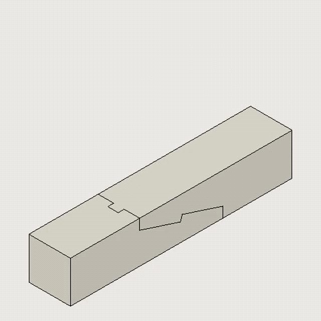 有关榫卯结构的小视频,全套榫卯结构gif动画