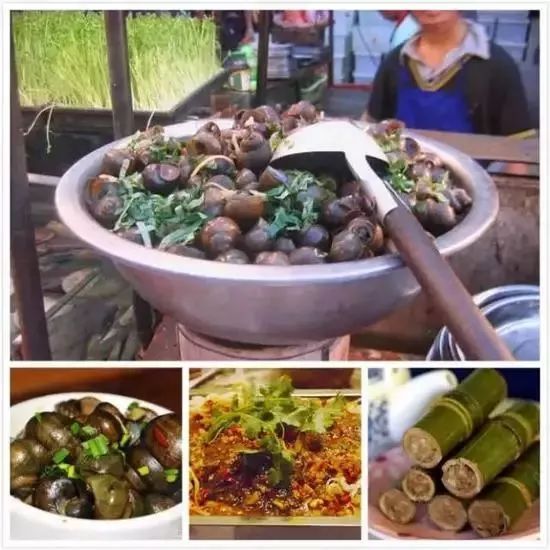 广西那良镇美食街,广西北海银滩美食街