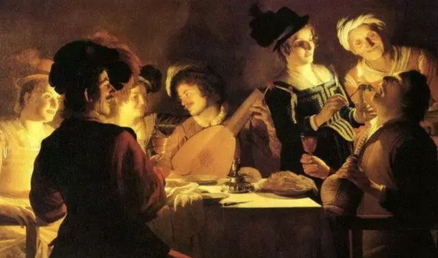 经典|烛光下的艺术:光线更加强了艺术人物情绪的表现