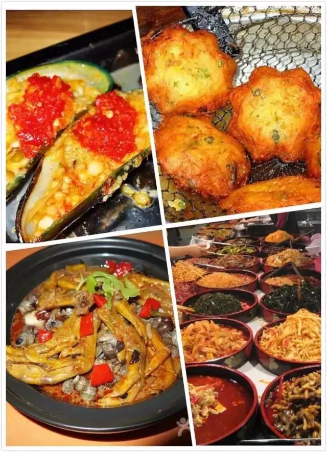 广西那良镇美食街,广西北海银滩美食街