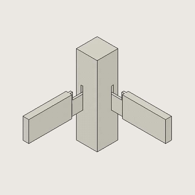 有关榫卯结构的小视频,全套榫卯结构gif动画