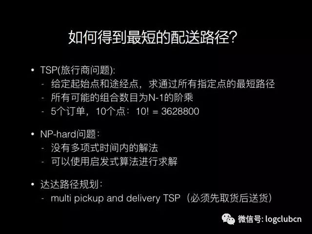 美团、达达-京东到家、58速运、菜鸟的路径优化算法对比盘点