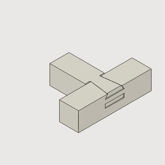 有关榫卯结构的小视频,全套榫卯结构gif动画