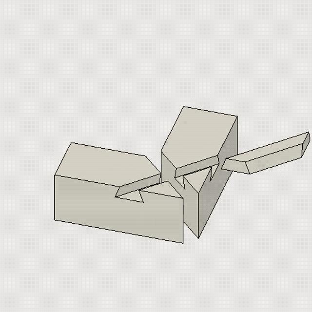 有关榫卯结构的小视频,全套榫卯结构gif动画
