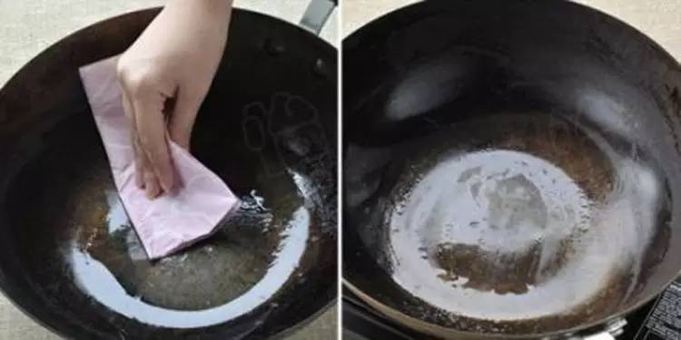 新铁锅生锈怎么开锅不生锈不粘锅,铁锅生锈处理方法让铁锅永不生锈