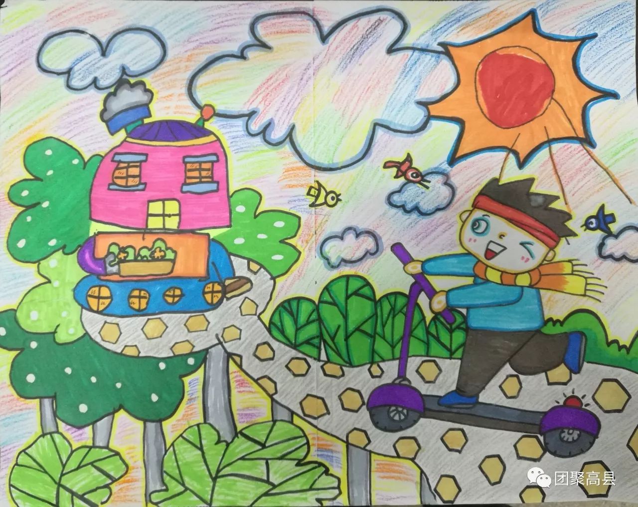 共青团青少年绘画大赛,社区青少年绘画比赛1月