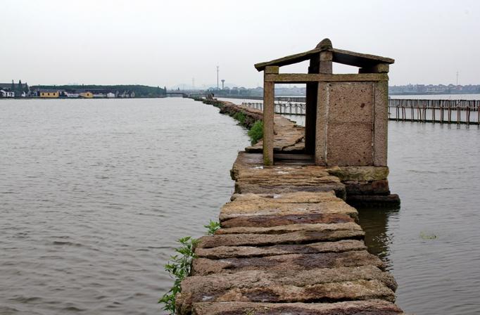 江南水乡一绝：运河上的绍兴十里避风塘