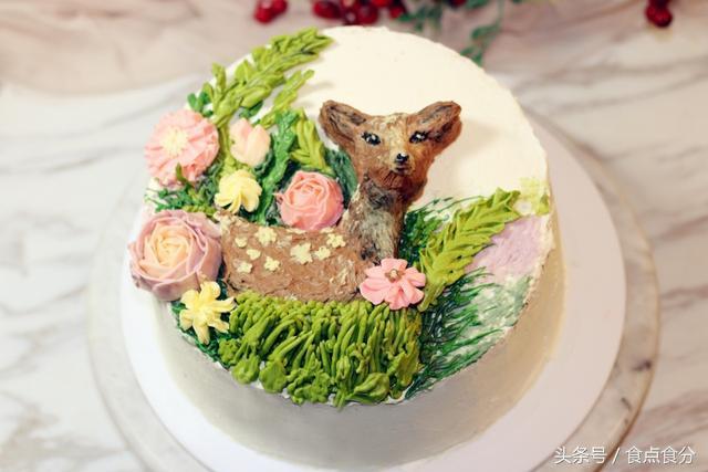 蛋糕裱花零基础分解学习,玫瑰花蛋糕裱花零基础学习