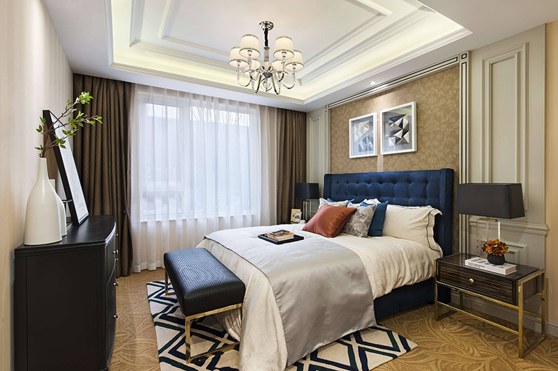 美式混搭别墅装修南昌,南昌经开区正荣府118平装修效果图