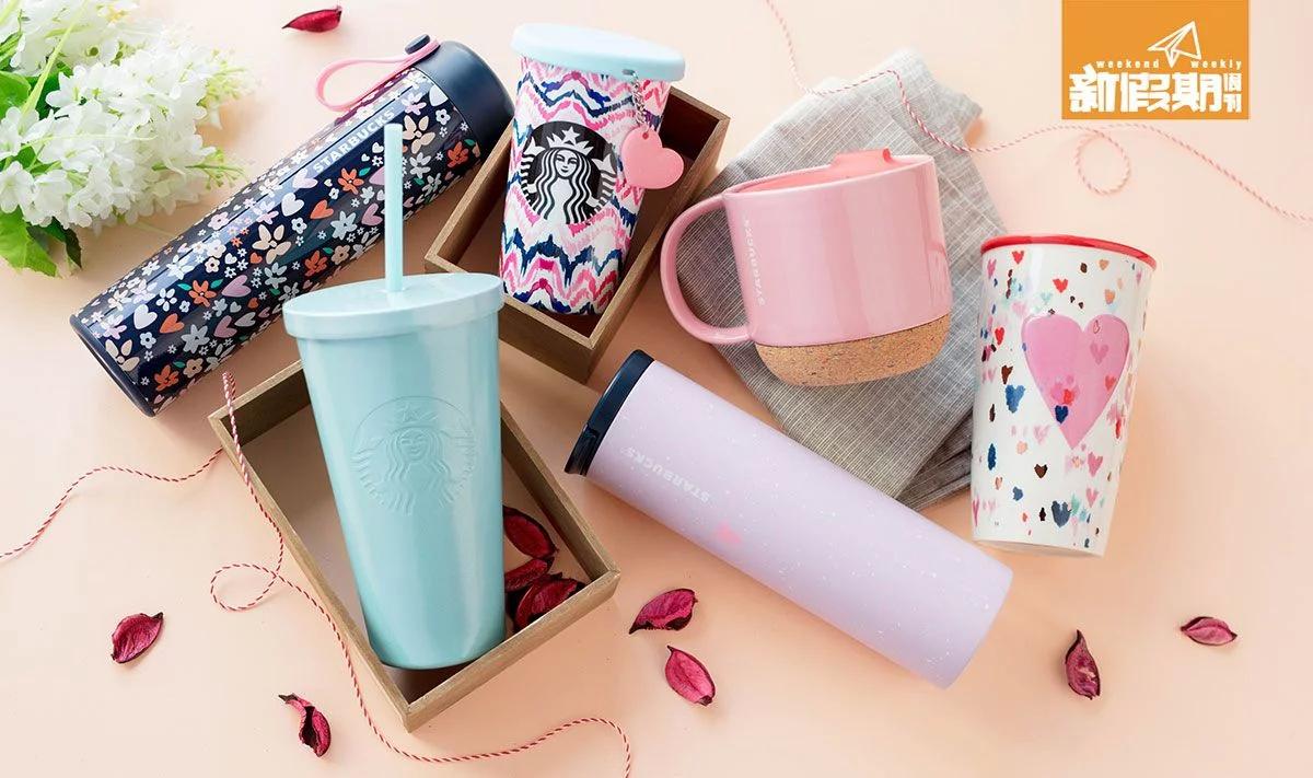 starbucks圣诞红杯,starbucks保温杯樱花