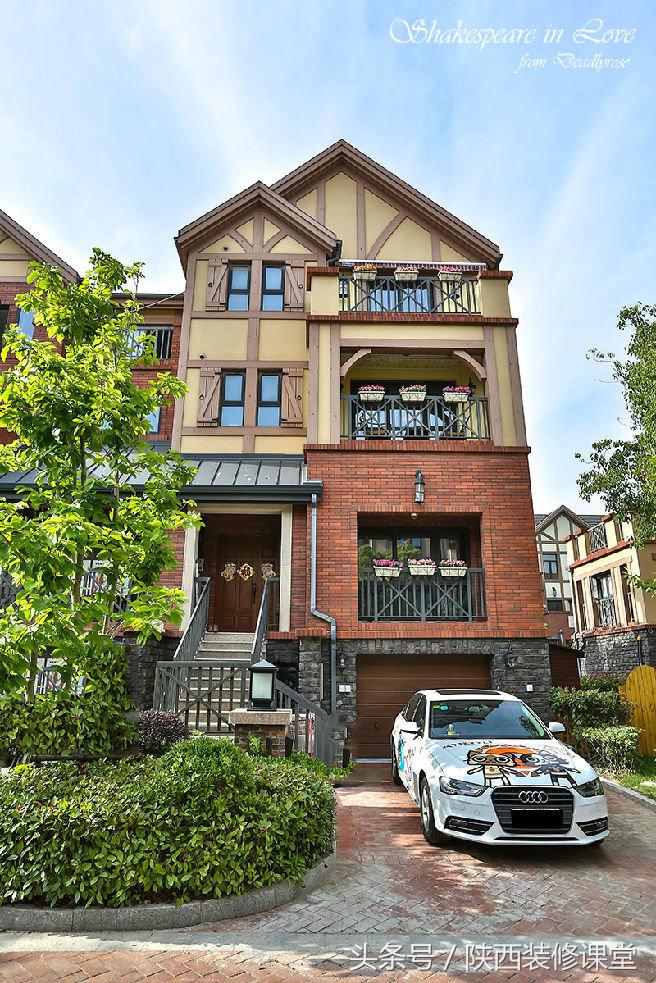 三层联排小别墅180平方效果,300平联排别墅空间规划