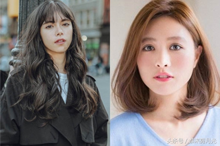 适合大饼脸女生的发型,大饼脸的女生适合的发型