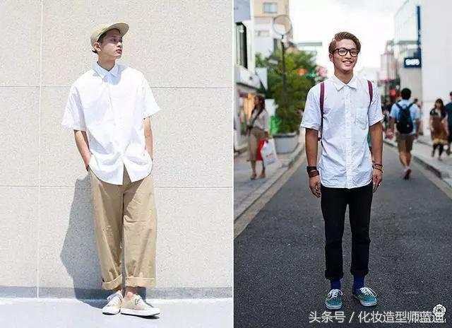 干净简单日系夏季穿搭,日系男士穿搭成熟质感高级