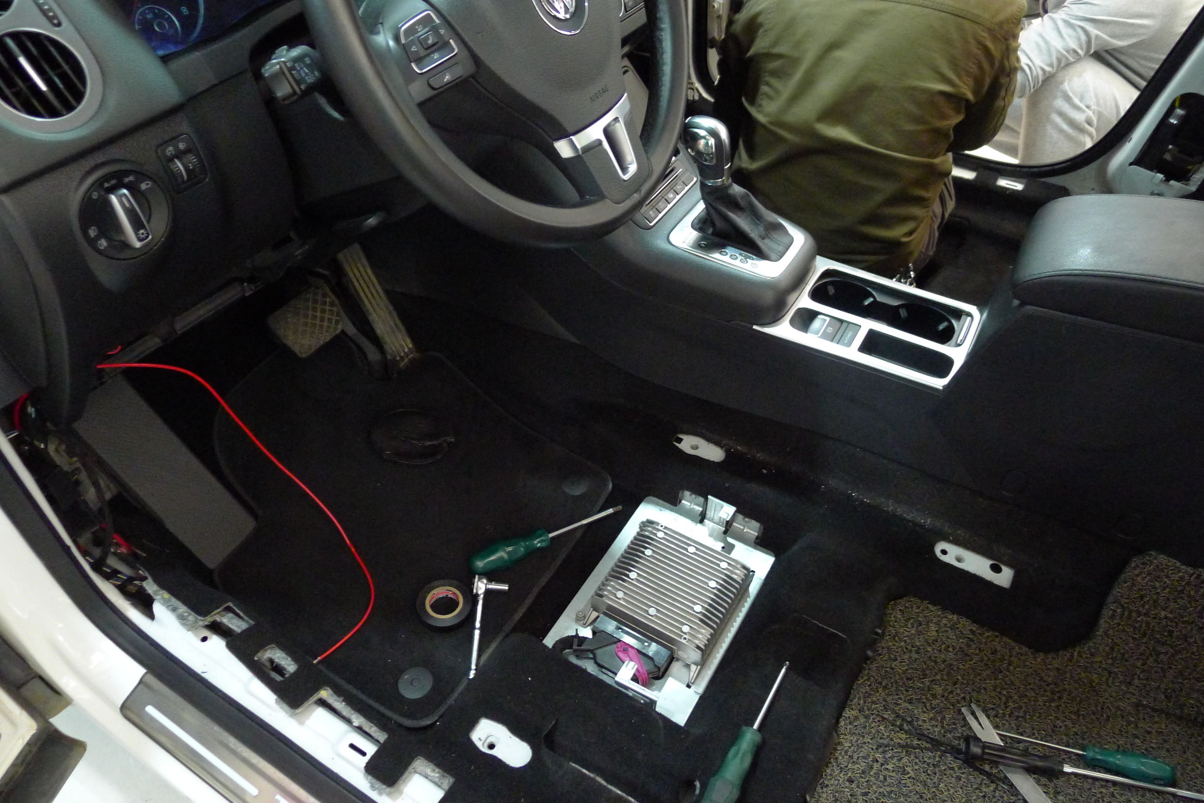 新款大众途观l升级音响,途观顶配音响