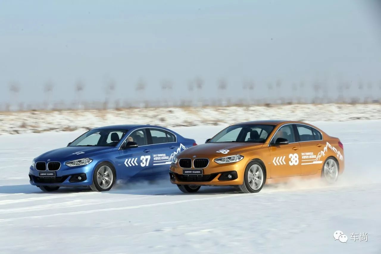 在北国，赏宝马的冰雪之Wu