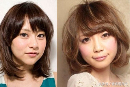 适合大饼脸女生的发型,大饼脸的女生适合的发型
