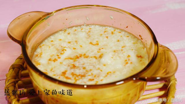 年糕甜的吃法,鸡蛋醪糟年糕汤的营养