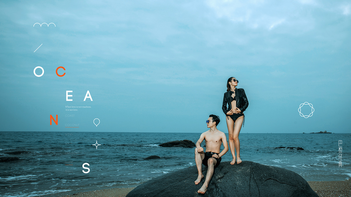 三亚婚纱照海景夕阳,三亚婚纱照必拍的10个场景