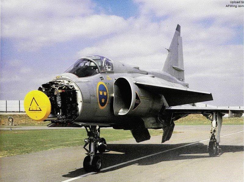 萨博37战斗机,鸭翼螺旋桨战斗机