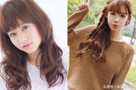 适合大饼脸女生的发型,大饼脸的女生适合的发型