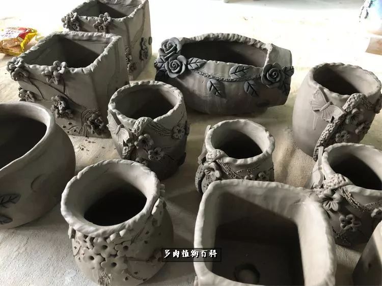 自己做多肉花盆,美肉美盆让阳台更加色彩!