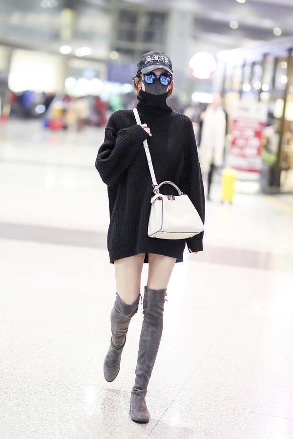 cosmo江疏影过膝靴 (江疏影同款袜子靴)