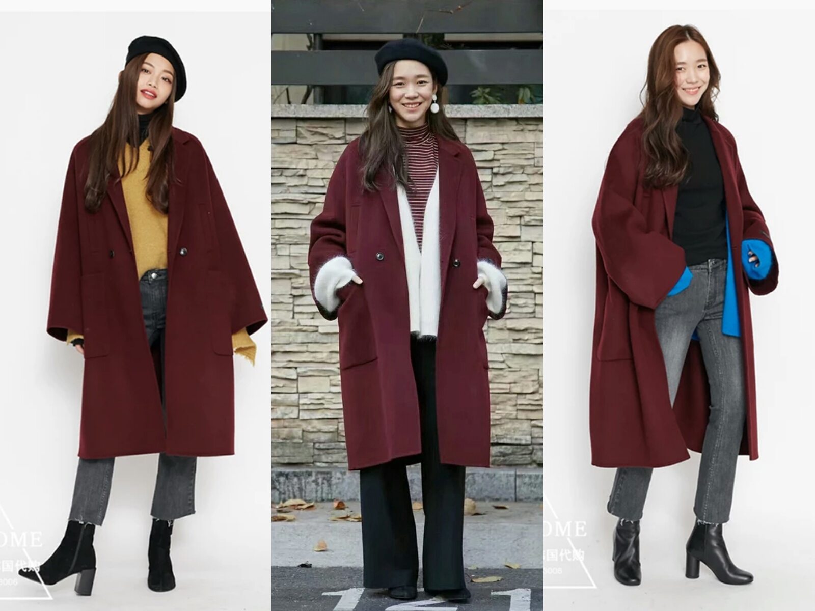 过年大衣穿搭,过年红色大衣怎么搭配