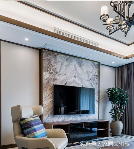 淄博曦园装修风格图,淄博115平现代轻奢装修风格