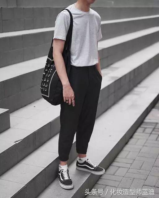 干净简单日系夏季穿搭,日系男士穿搭成熟质感高级
