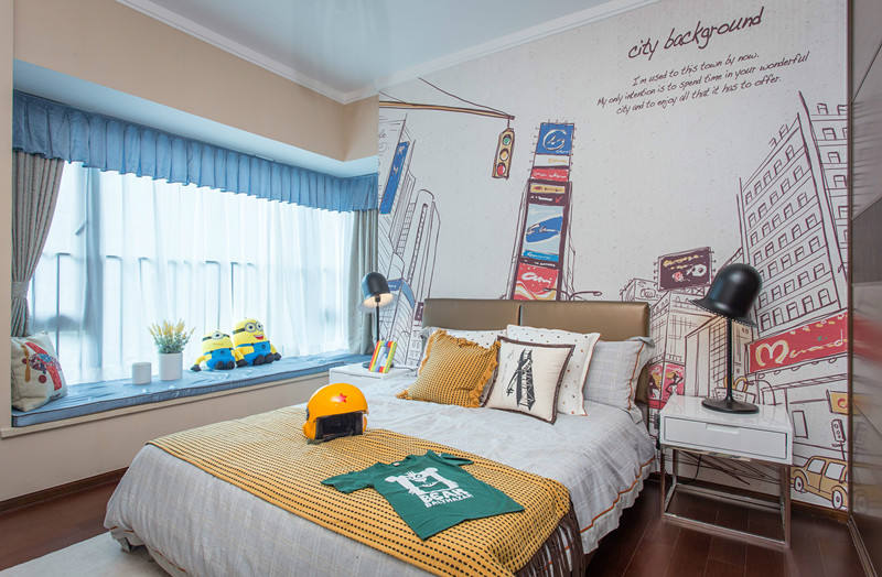 108平简约现代,108m风格装修