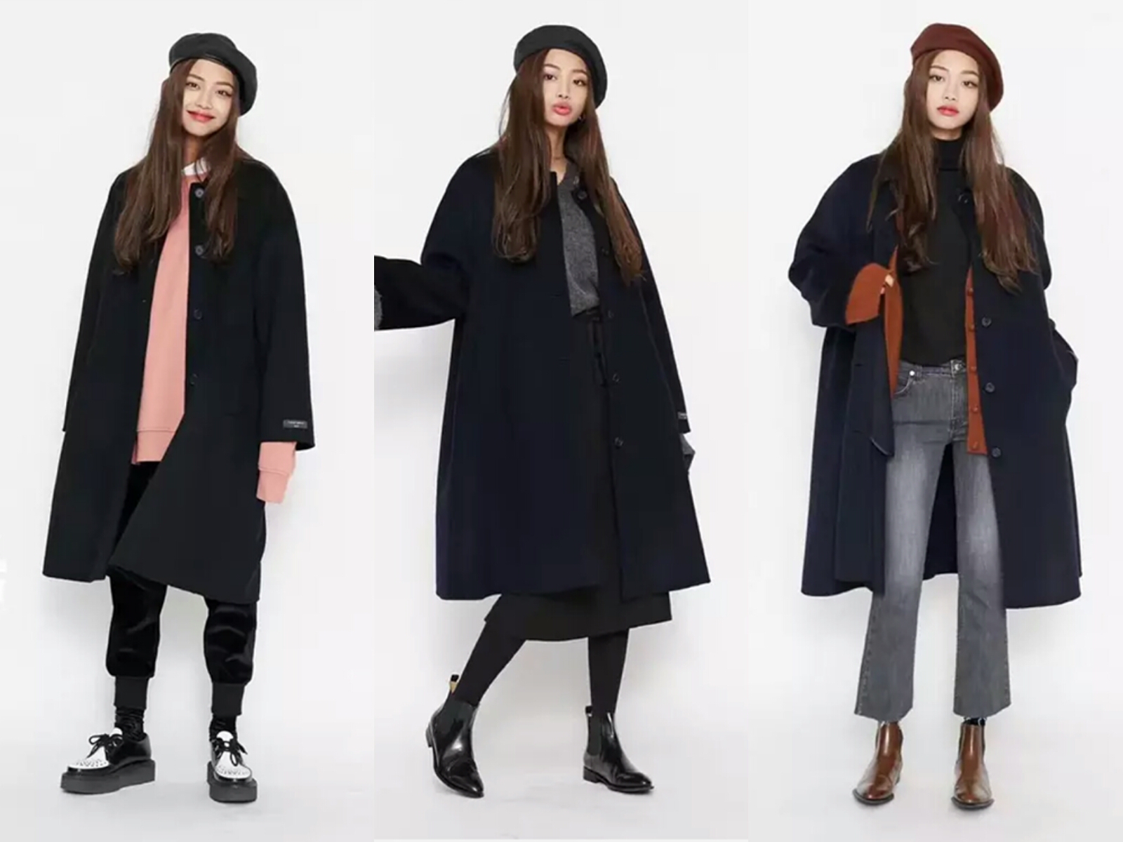 过年大衣穿搭,过年红色大衣怎么搭配