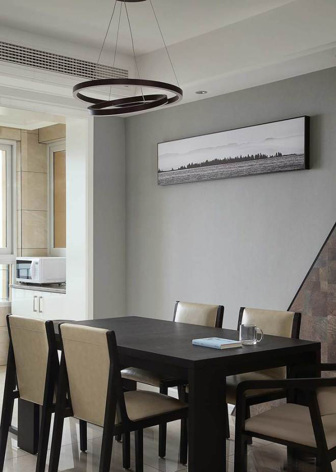 现代简约这样装才高端！绍兴金色丽都103㎡，三室两厅造价8万7