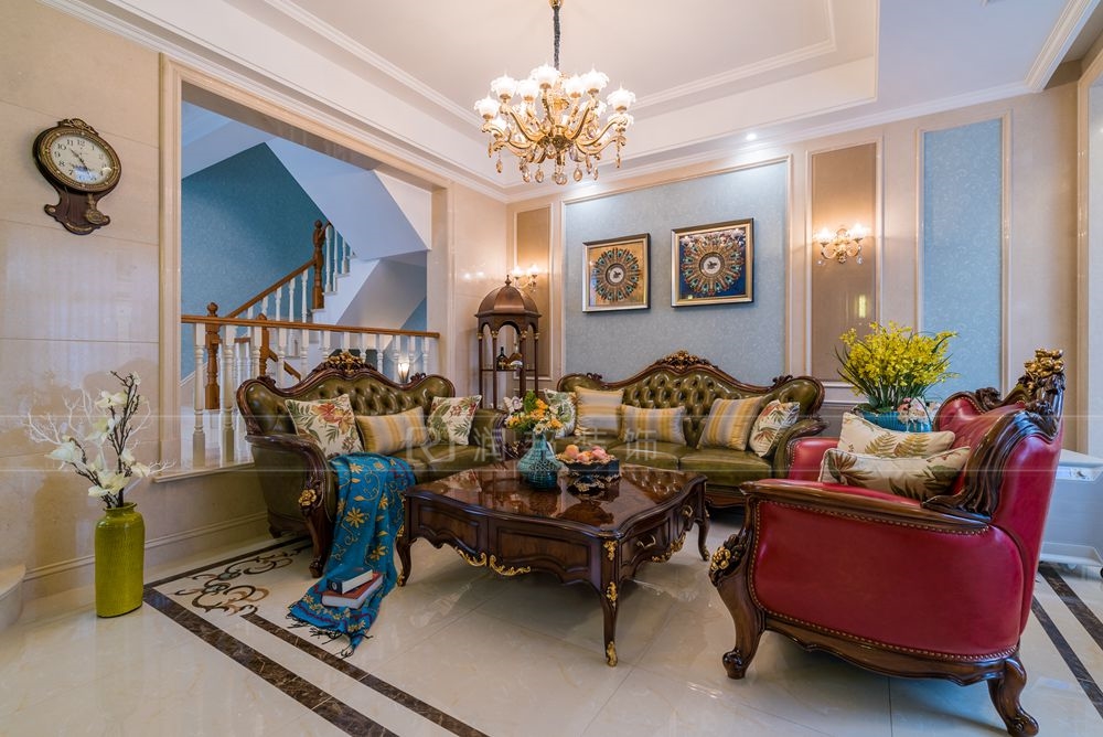 华府庄园7号楼全屋效果,华府庄园双拼别墅