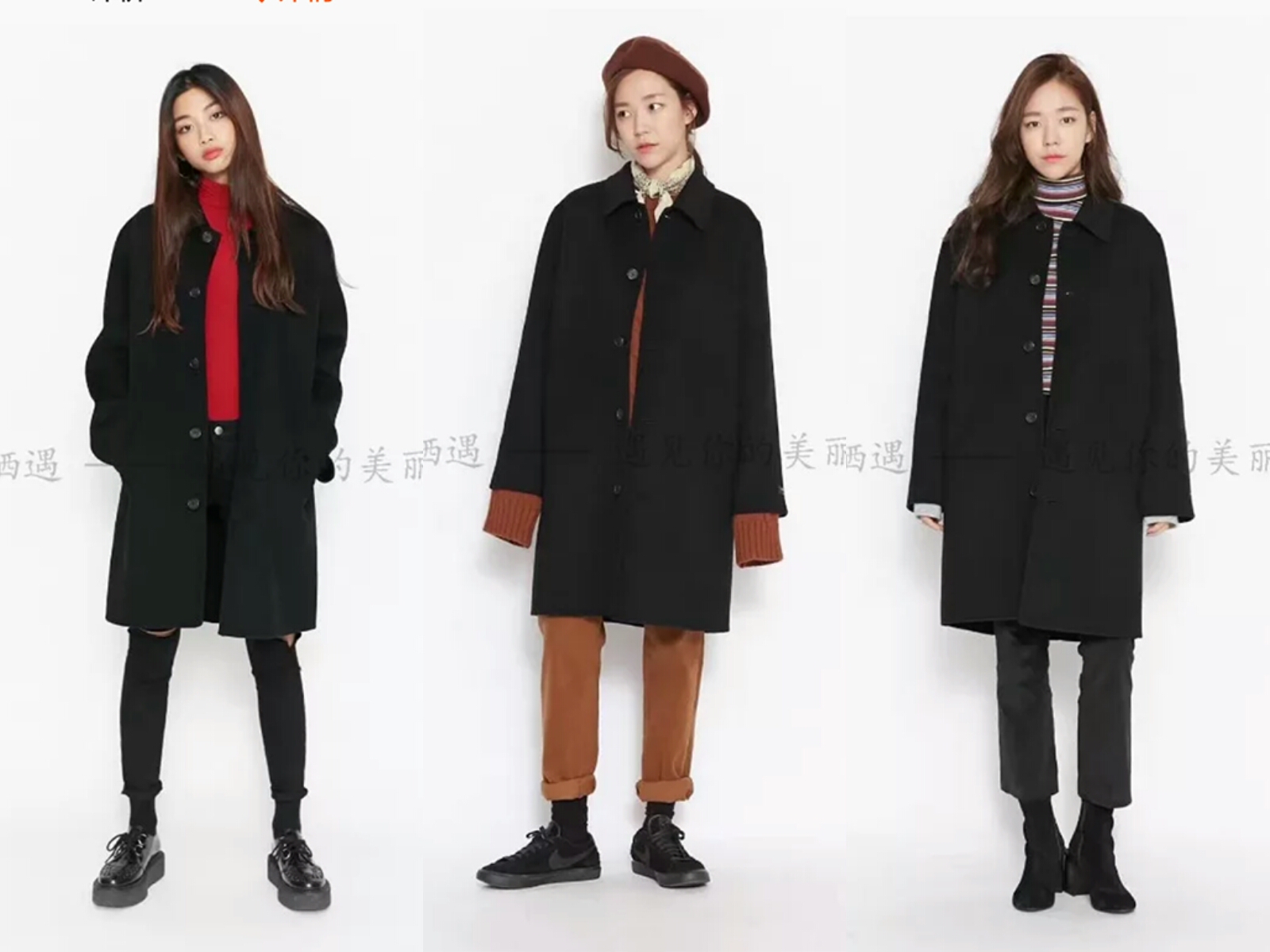 过年大衣穿搭,过年红色大衣怎么搭配