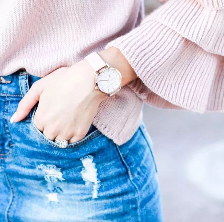 男士百搭手表便宜,1千元女士明星百搭防水手表